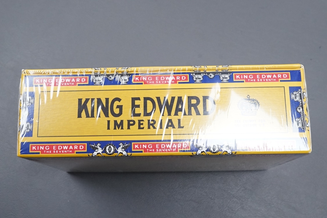 King Edward cigars, unopened box